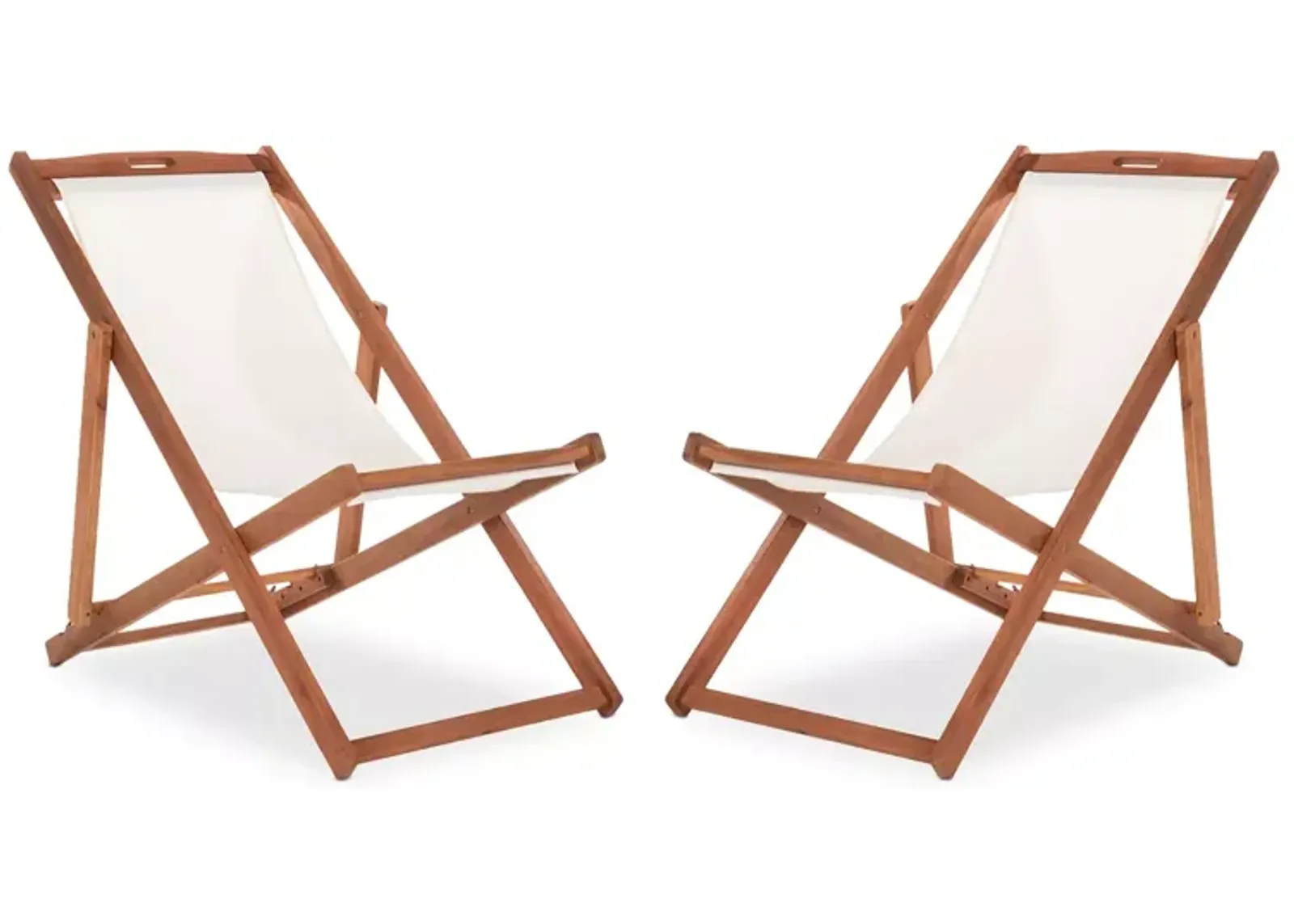 SAFAVIEH Loren Outdoor Sling Chair, Set of 2