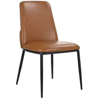 Douglas Leather Dining Chair, Set of 2