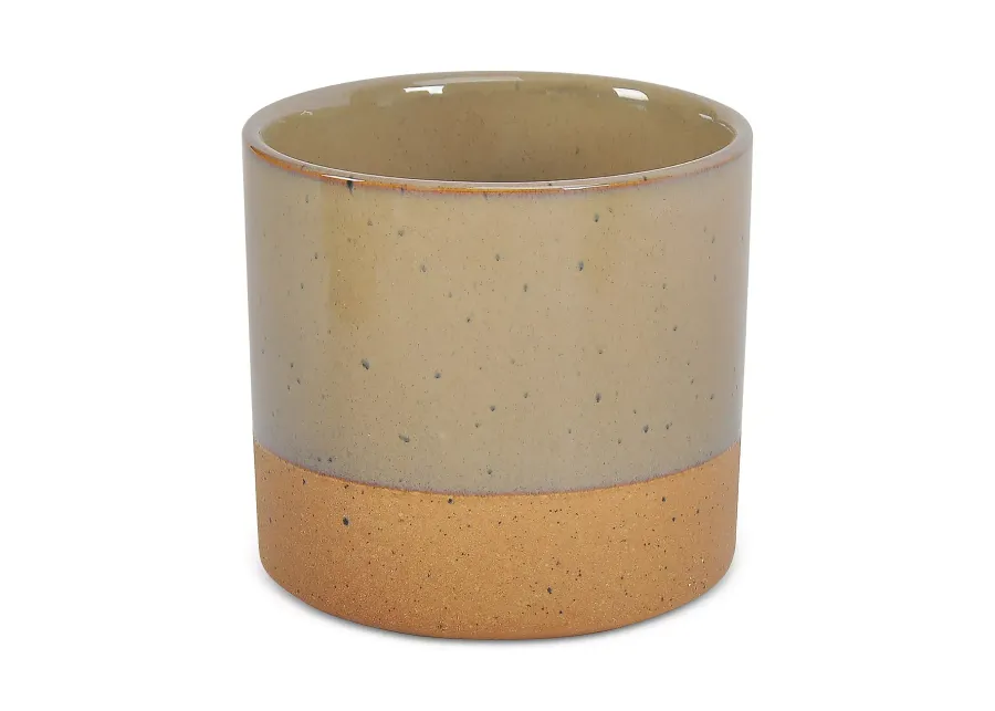 Rustica Ceramic Planter, 6.5"