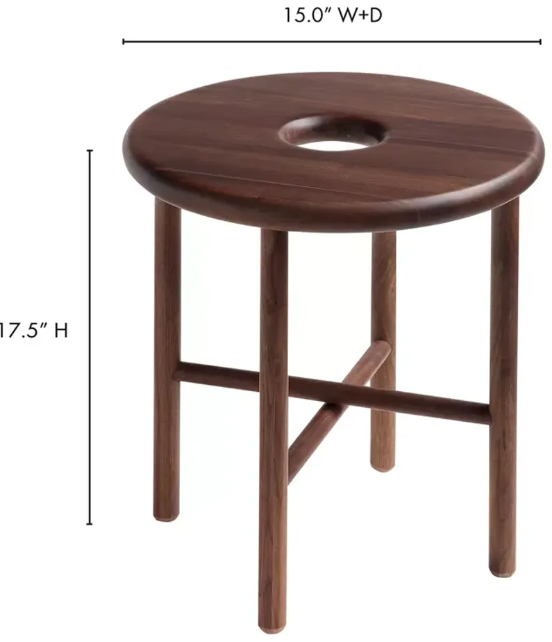 Namba Walnut Stool