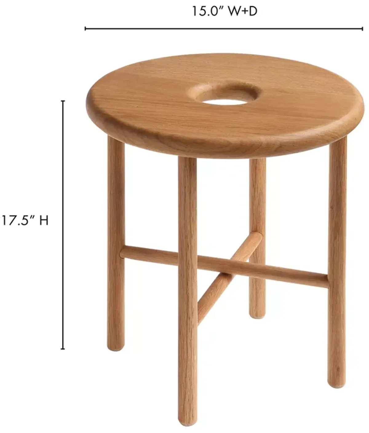 Namba Oak Stool