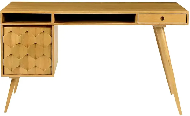 O2 Desk, Light Golden