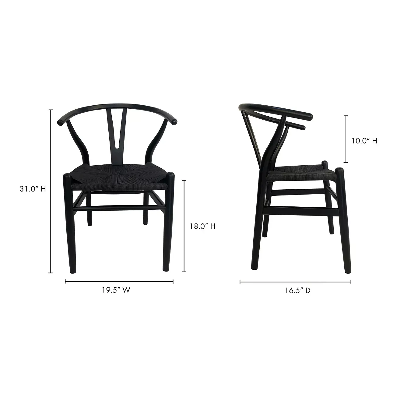 Ventana Dining Chair, Set of 2