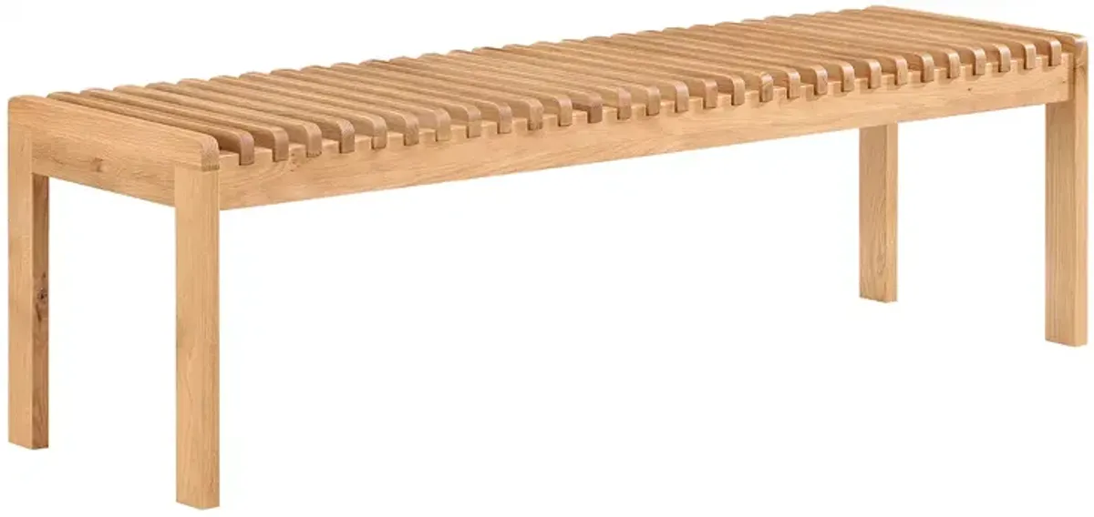 MOE'S HOME COLLECTION Rohe Oak Bench