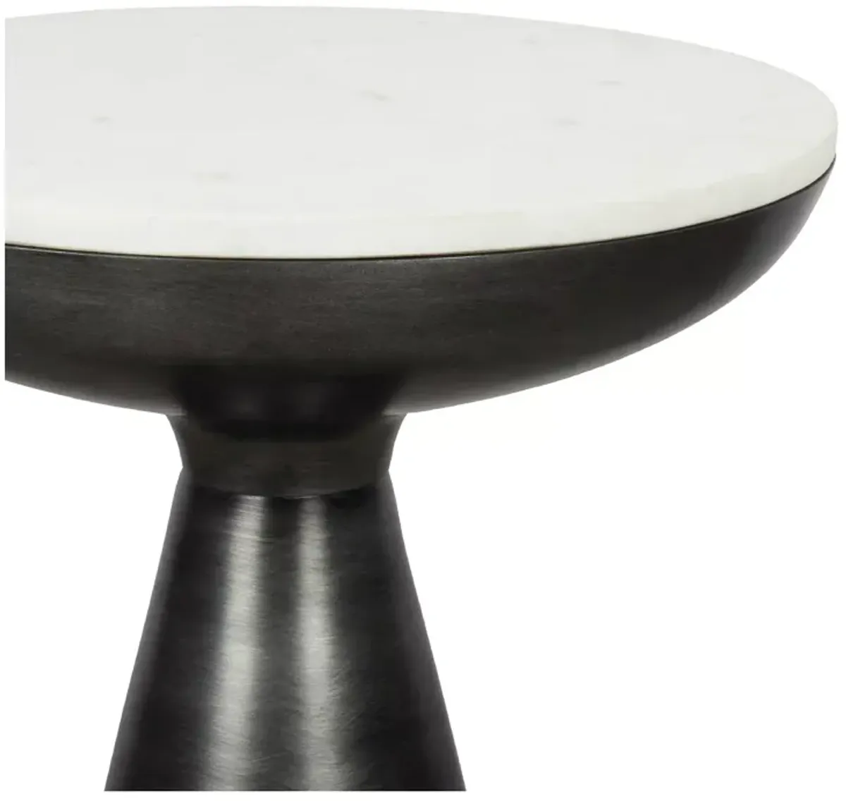 Font Marble Top Side Table