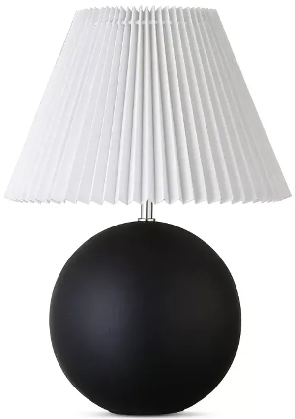 MOE'S HOME COLLECTION Tuve Table Lamp Black With Cone Shade
