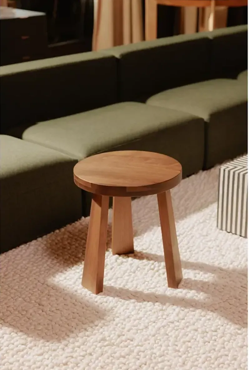 MOE'S HOME COLLECTION Lund Walnut Stool 