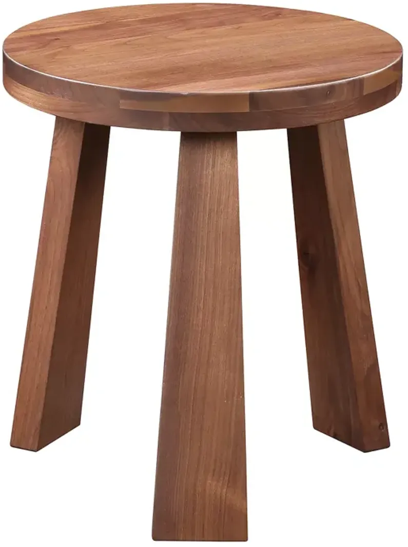 MOE'S HOME COLLECTION Lund Walnut Stool 