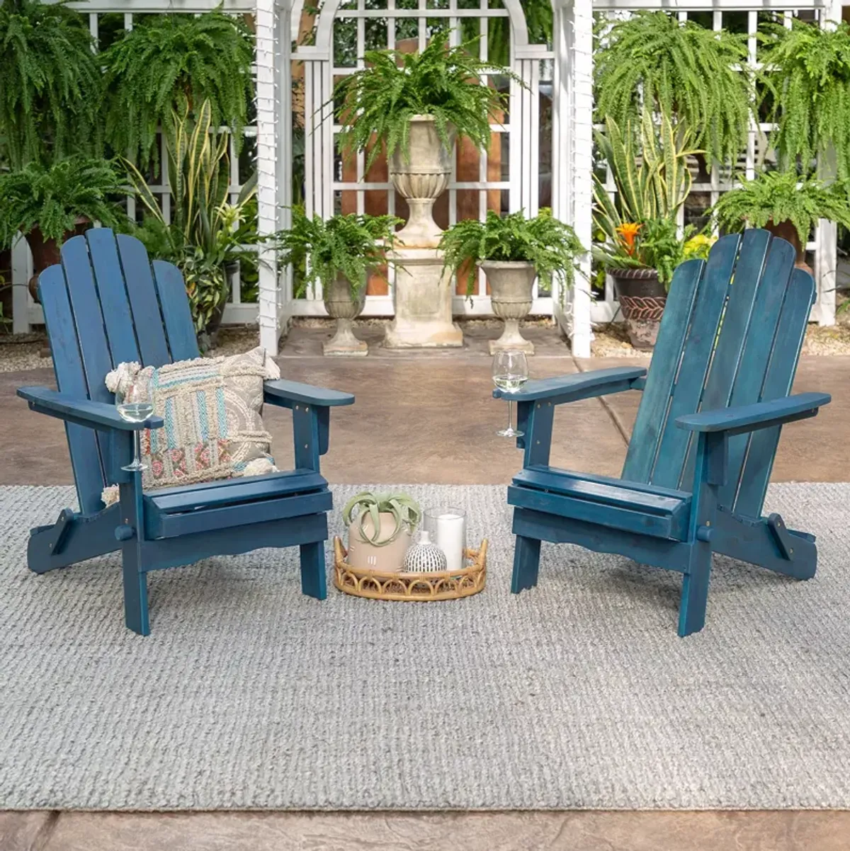 Sparrow & Wren Delmare Outdoor Patio Adirondack Chair