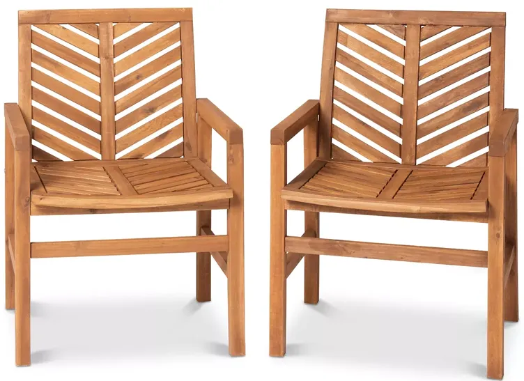 Sparrow & Wren Harbor Outdoor Patio Chairs, Set of 2