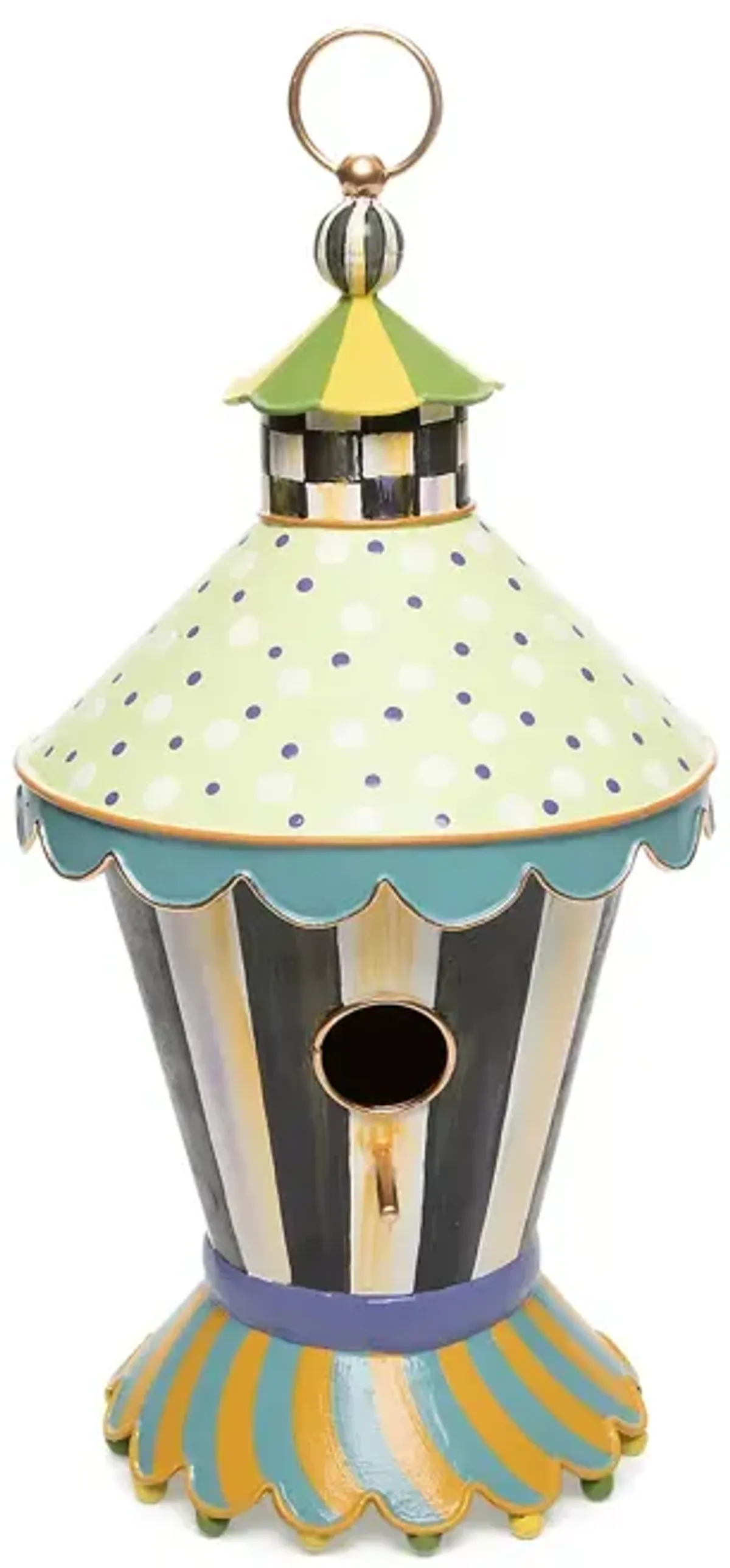 Mackenzie-Childs Courtly Stripe Birdhouse