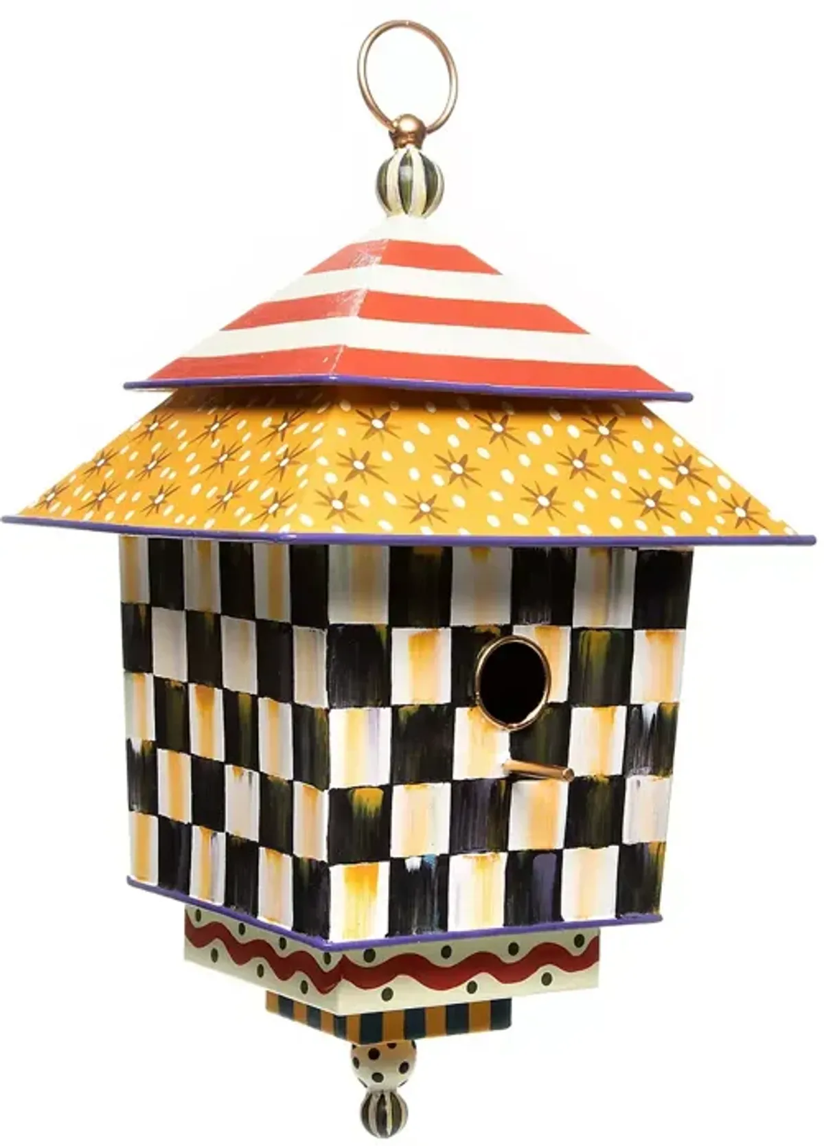 Mackenzie-Childs Check it Out Birdhouse