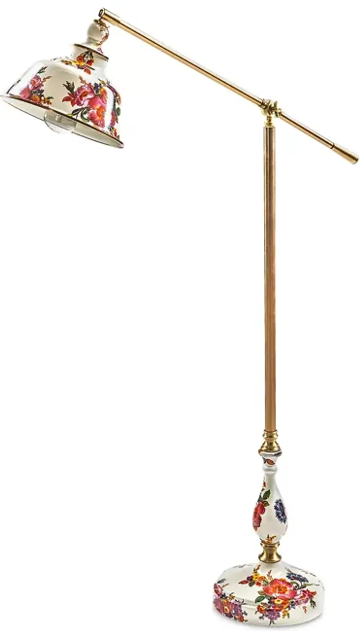 Mackenzie-Childs Flower Market Reading Floor Lamp