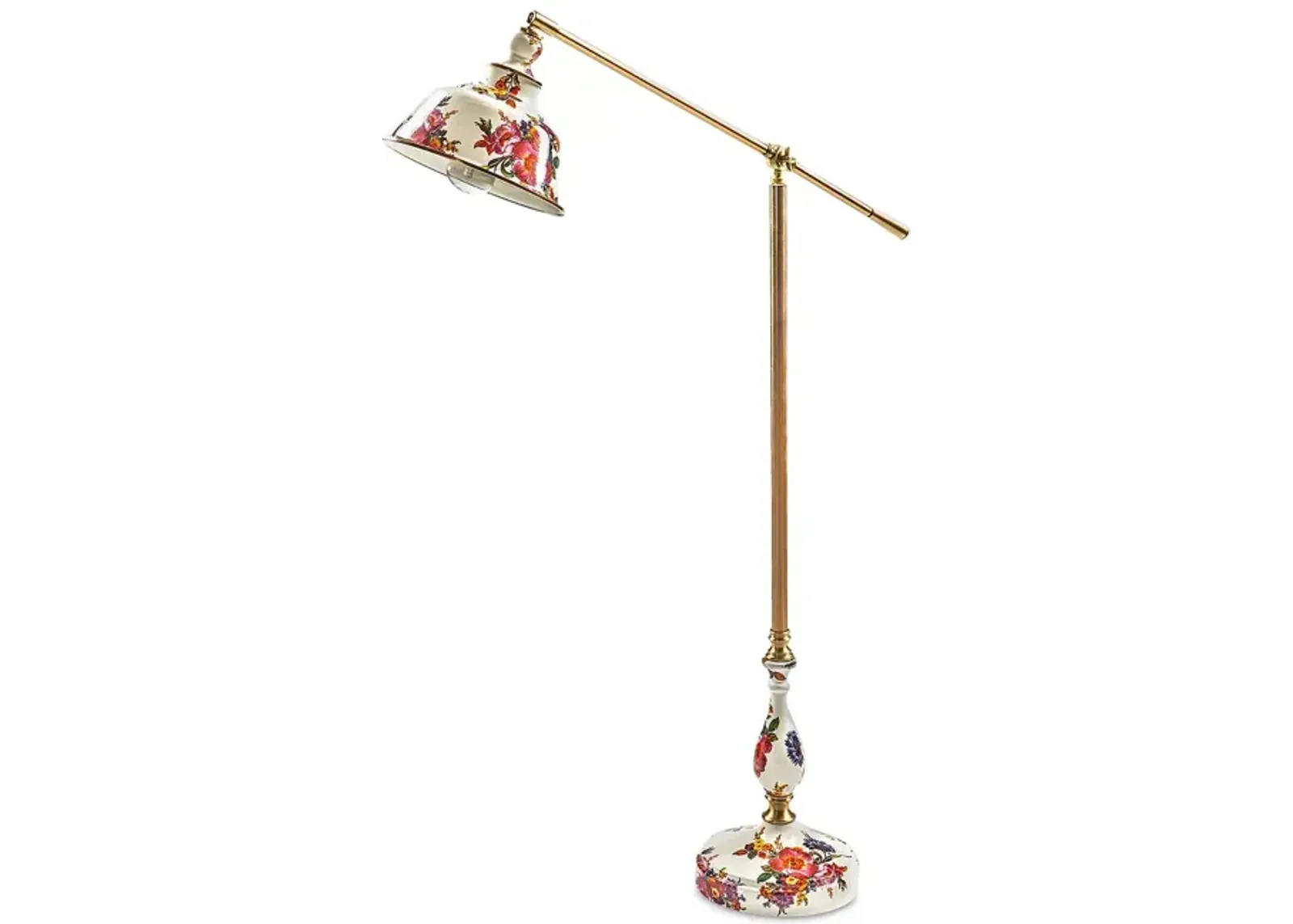 Mackenzie-Childs Flower Market Reading Floor Lamp