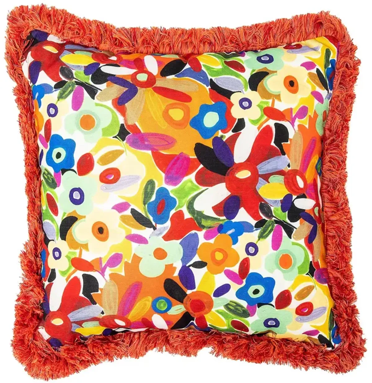 Mackenzie-Childs Avant Garden Outdoor Throw Pillow, 20" x 20"