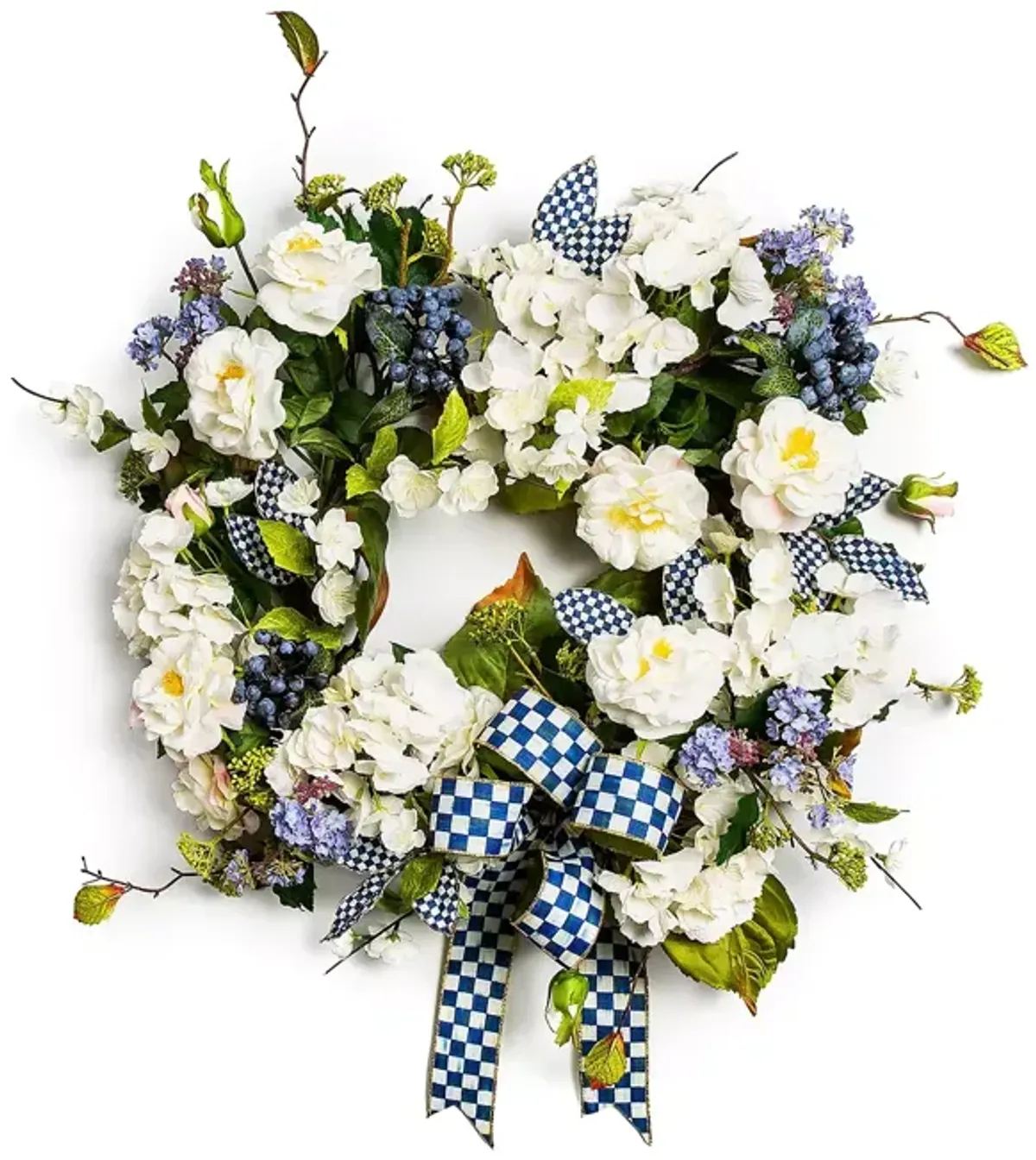 Mackenzie-Childs Royal Fresh Cut Wreath