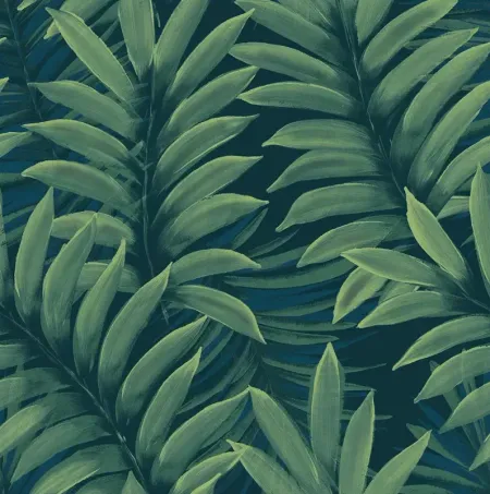 Tempaper Palm Leaves Peel and Stick Wallpaper