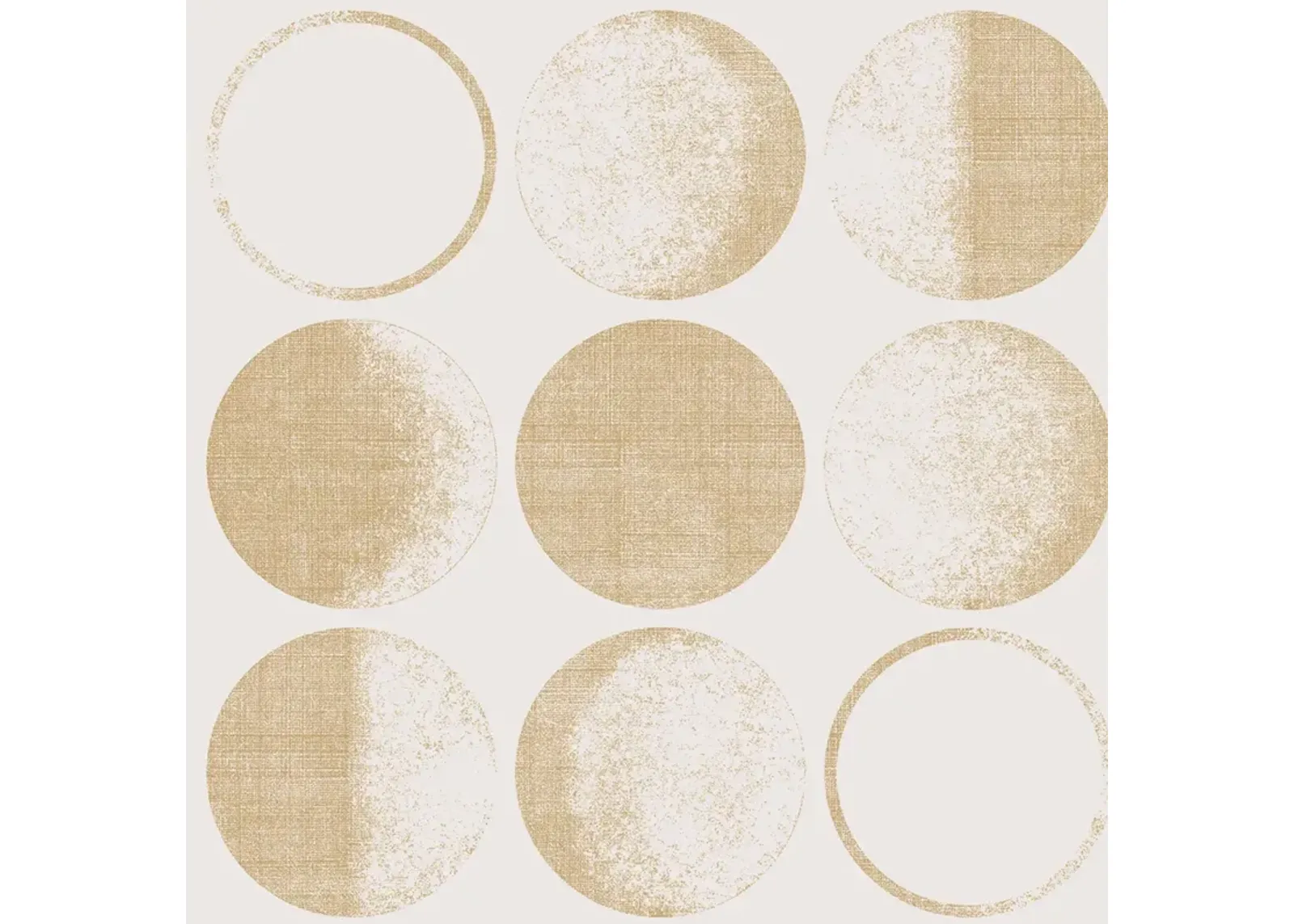 Tempaper Moons Ivory Sky Peel and Stick Wallpaper