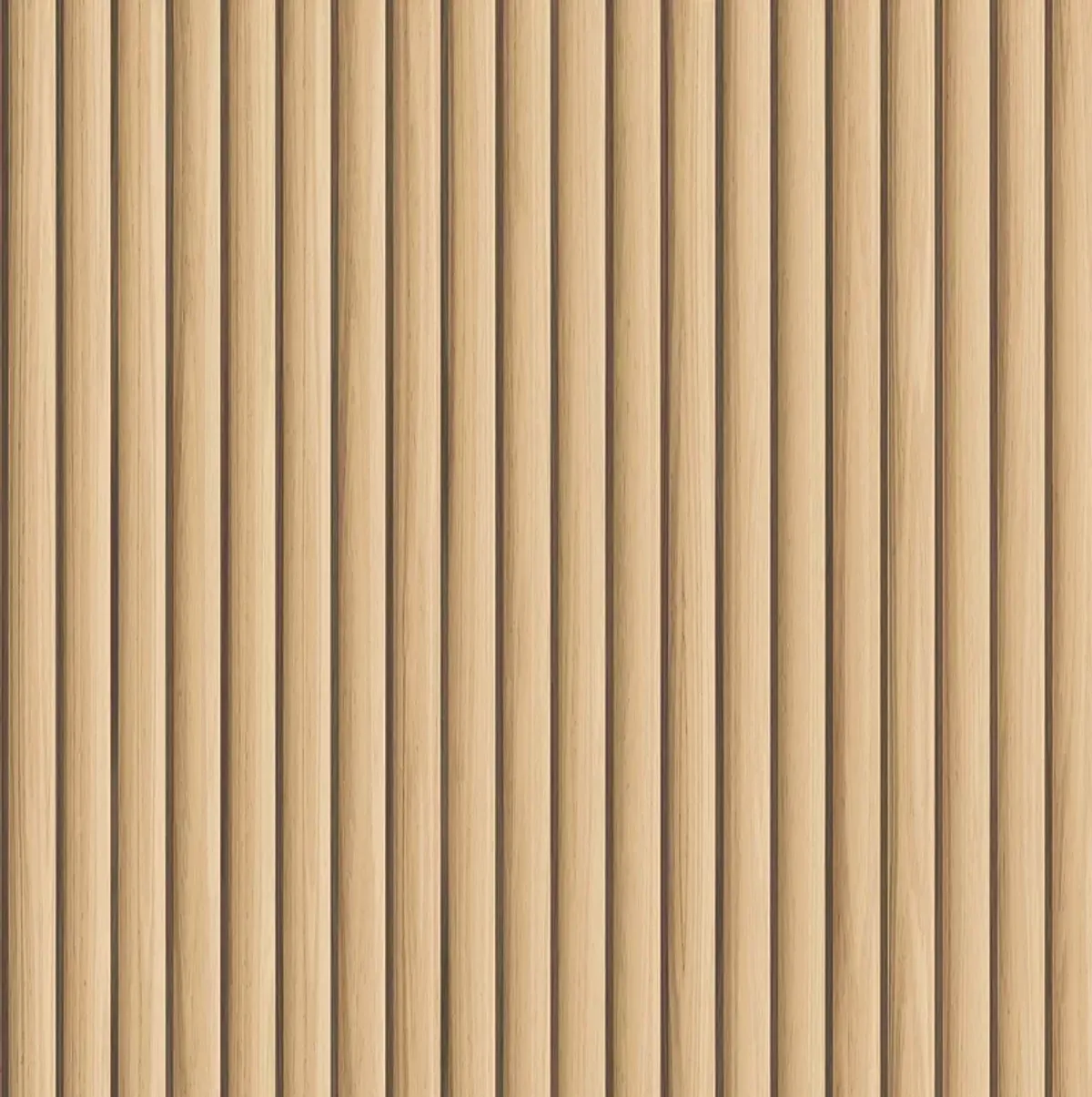 Tempaper Reeded Wood Peel and Stick Wallpaper