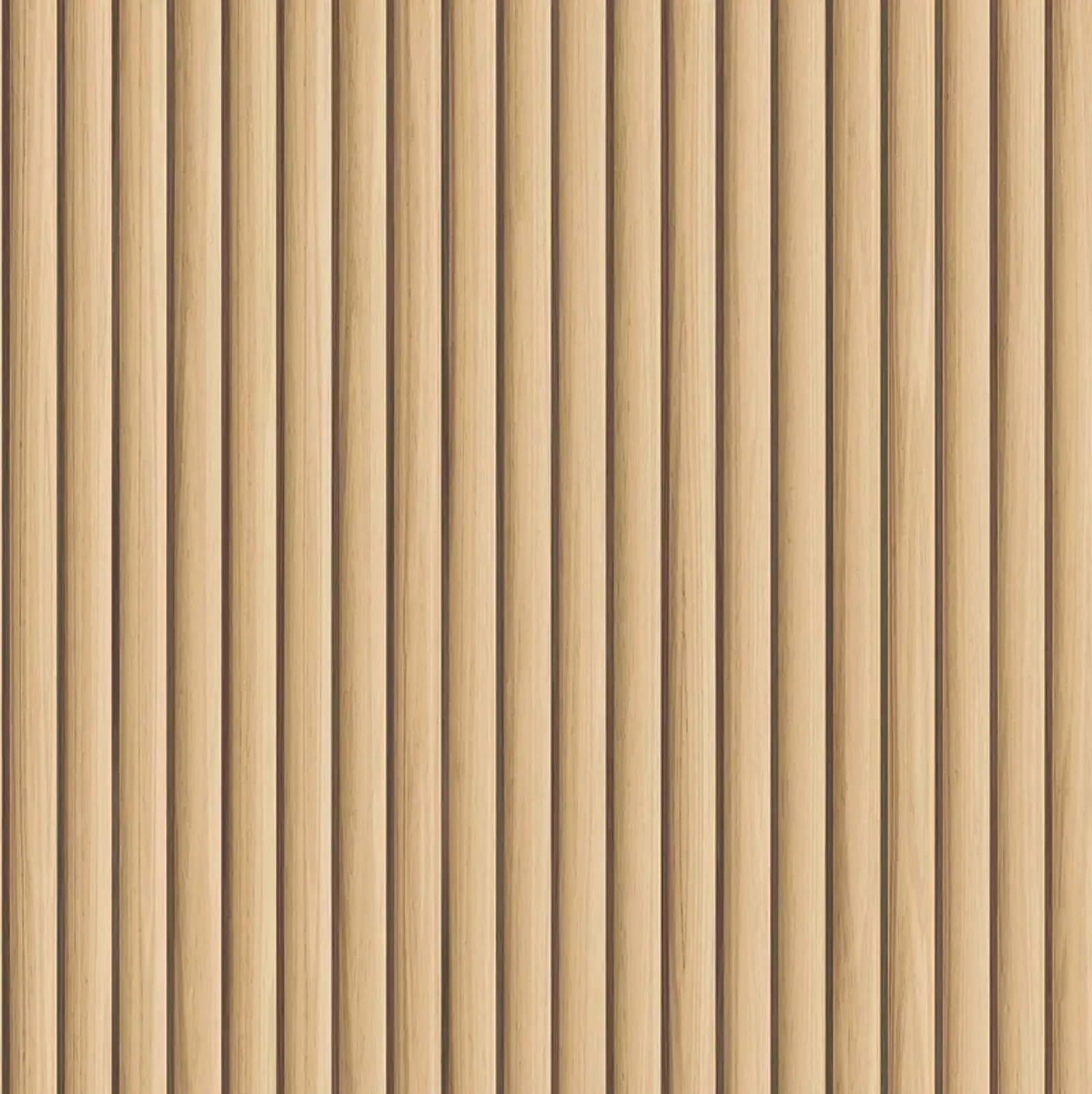 Tempaper Reeded Wood Peel and Stick Wallpaper