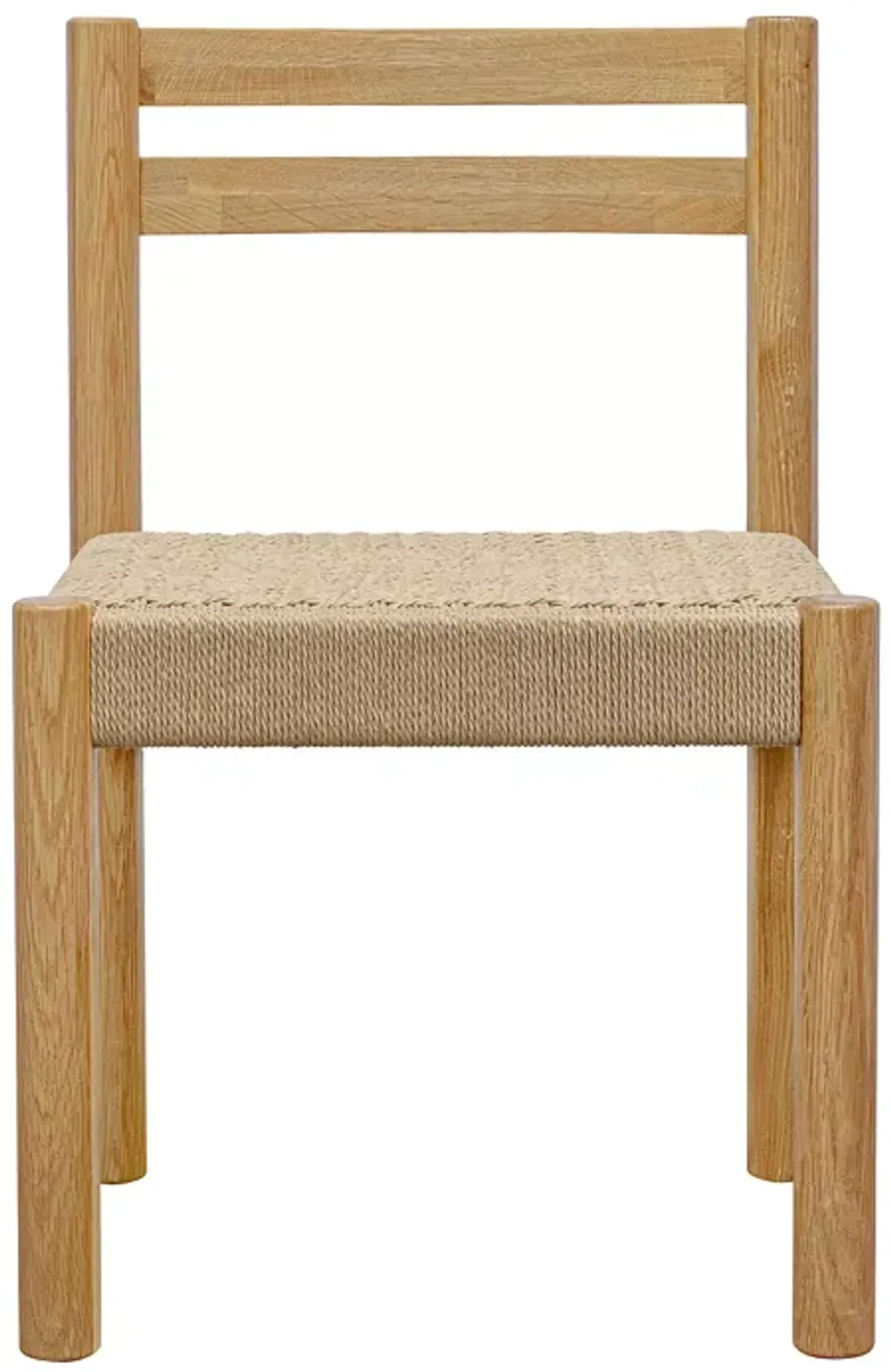 MOE'S HOME COLLECTION Finn Dining Chair, Natural, Set of 2