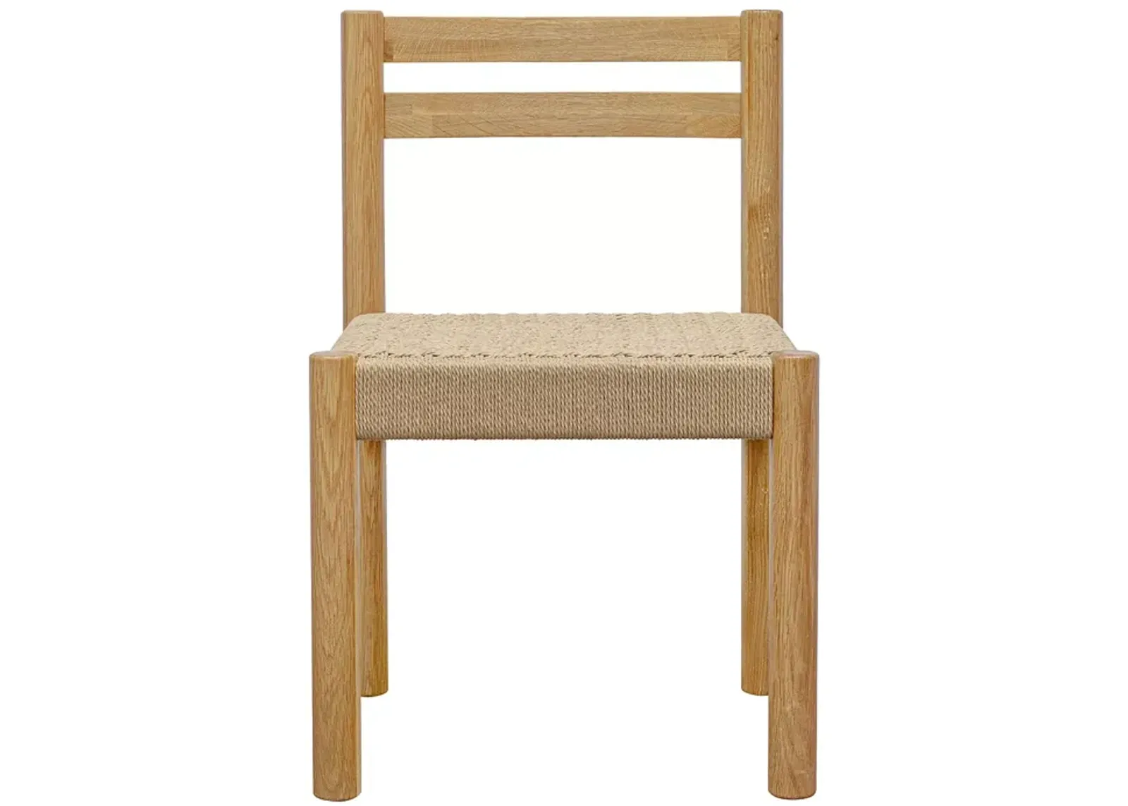 MOE'S HOME COLLECTION Finn Dining Chair, Natural, Set of 2