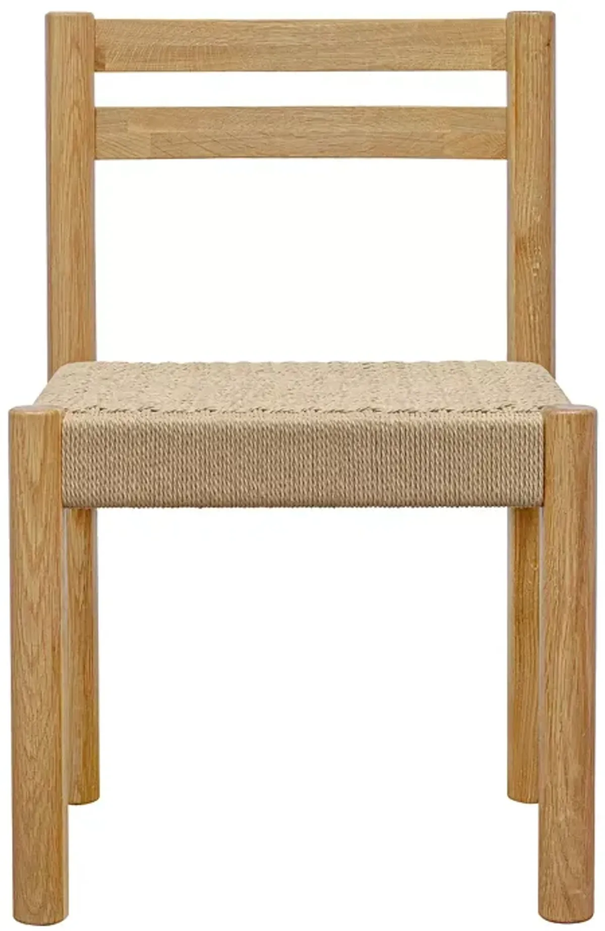 MOE'S HOME COLLECTION Finn Dining Chair, Natural, Set of 2