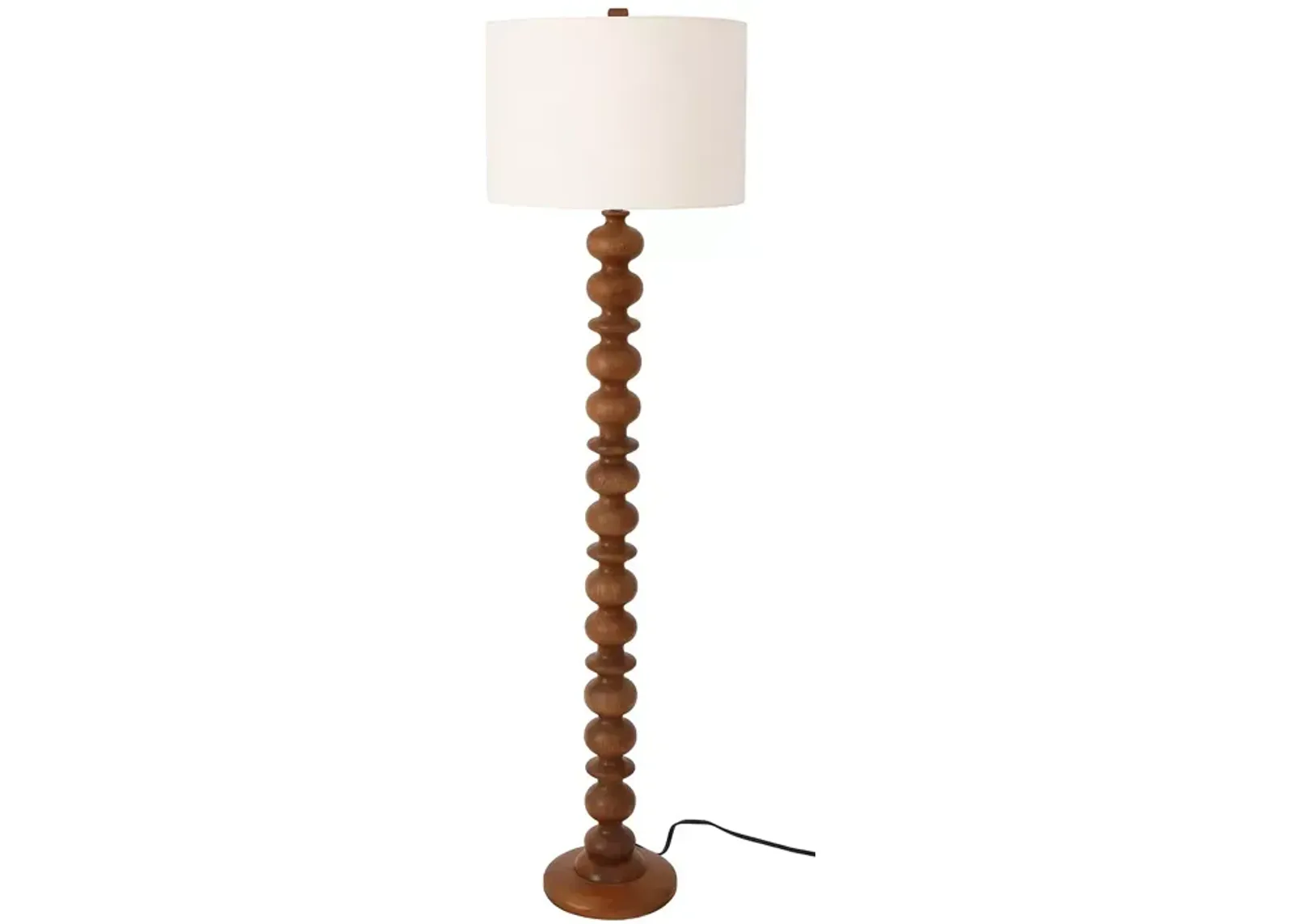 MOE'S HOME COLLECTION Gwen Floor Lamp with Drum Shade