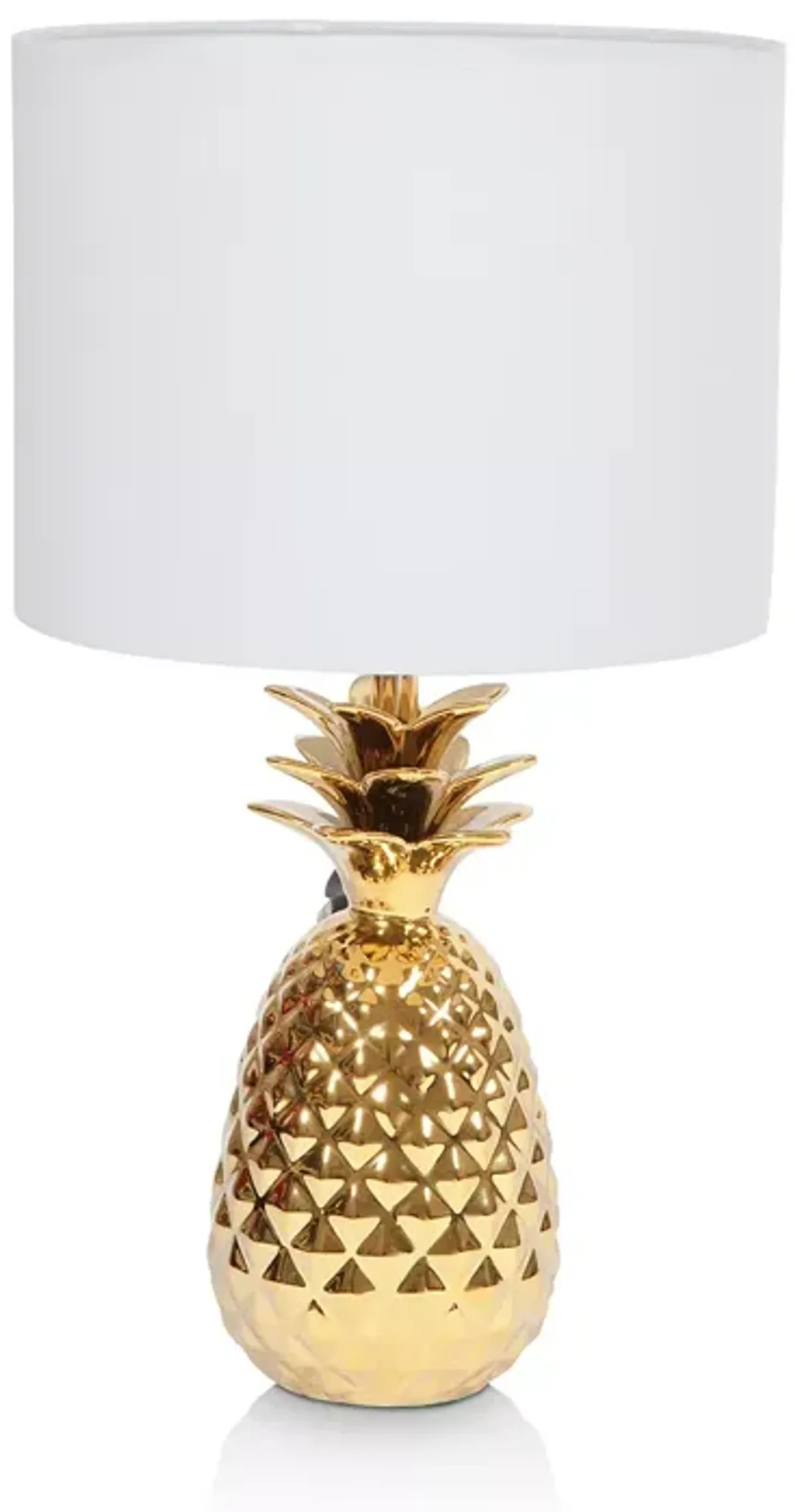8 Oak Lane Pineapple Side Table Lamp