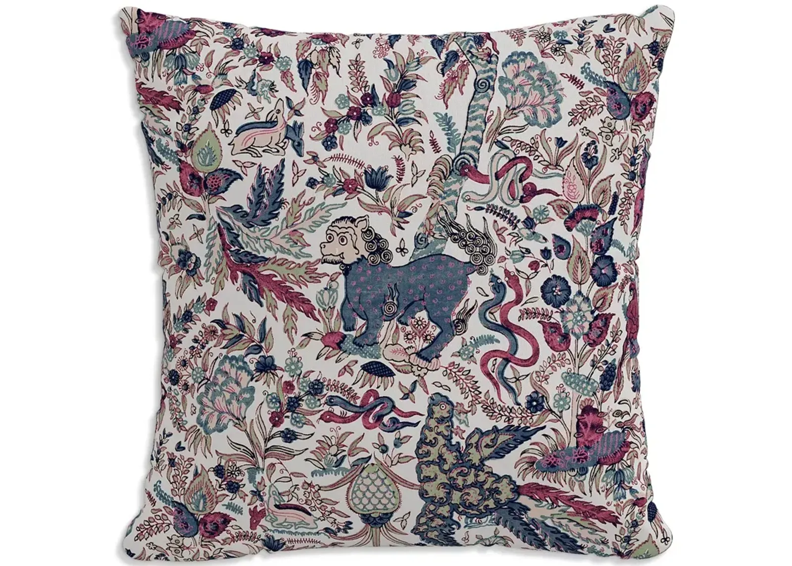 Sparrow & Wren Patterned Decorative Pillow, 18" x 18"