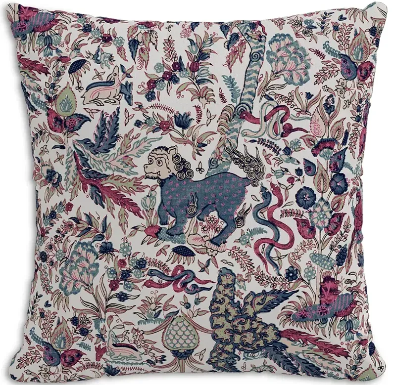 Sparrow & Wren Patterned Decorative Pillow, 20" x 20"