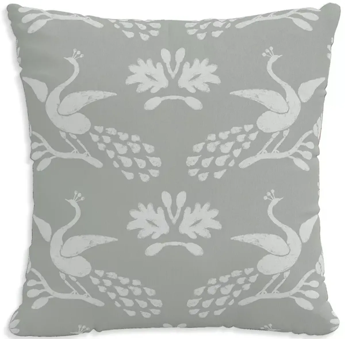 Sparrow & Wren Patterned Decorative Pillow, 22" x 22"