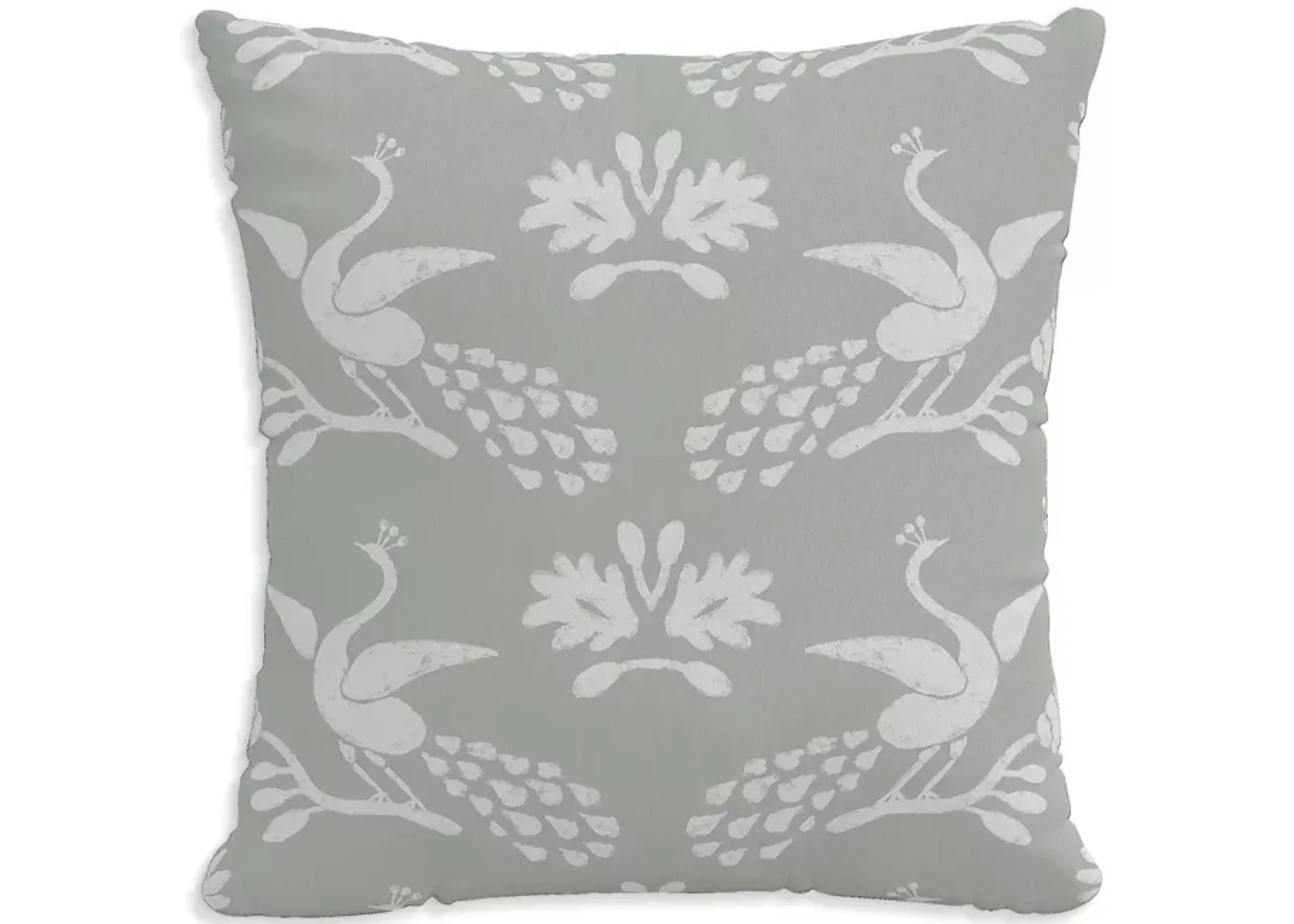 Sparrow & Wren Patterned Decorative Pillow, 22" x 22"