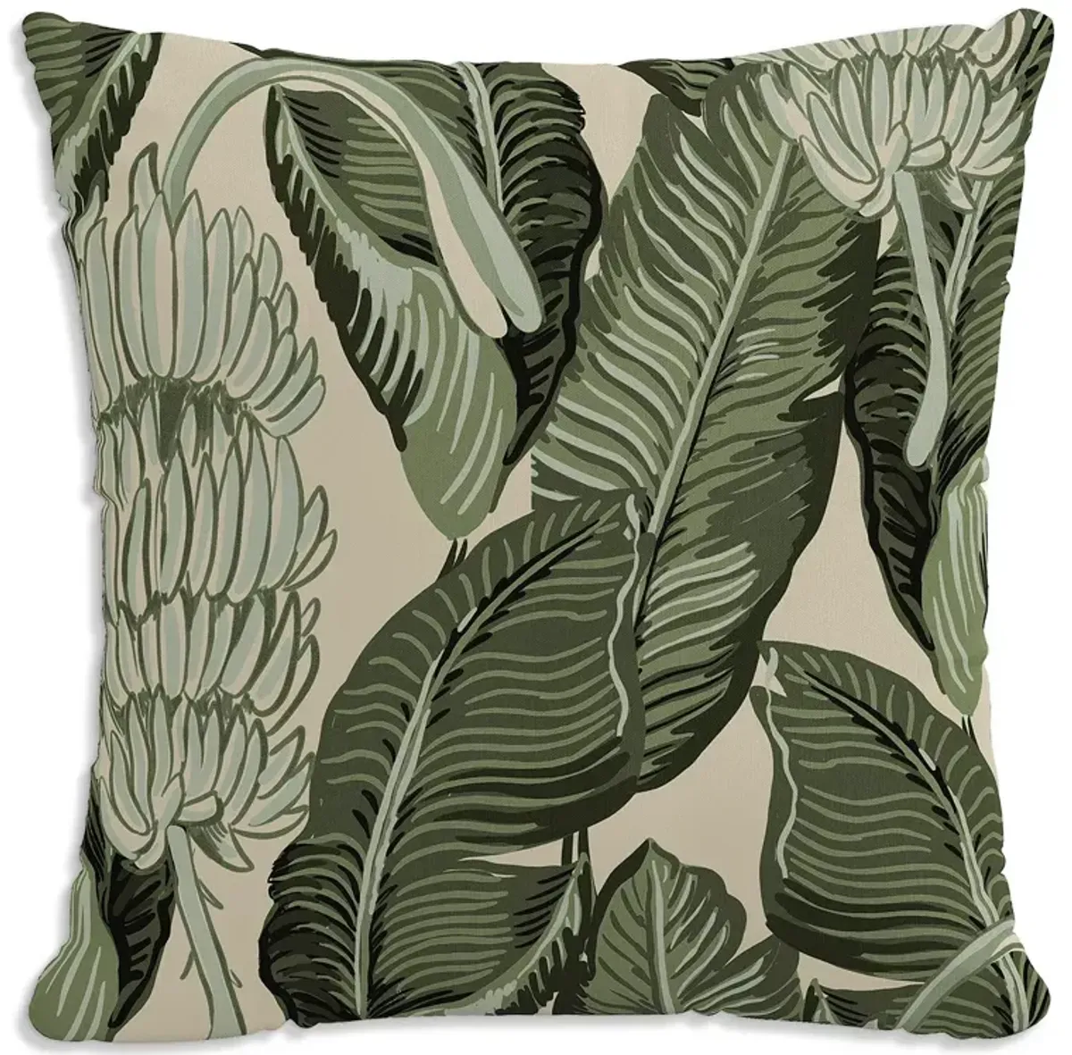 Sparrow & Wren Patterned Decorative Pillow, 22" x 22"