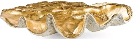 Regina Andrew Design Gold Tone Clam Bowl, Large