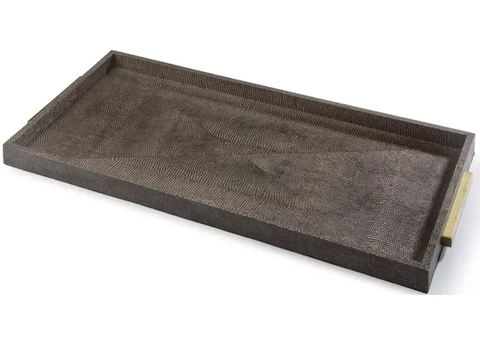 Regina Andrew Design Rectangle Shagreen Boutique Tray