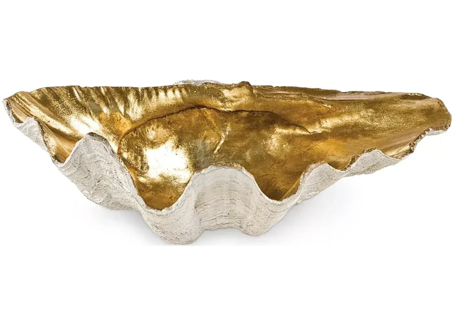 Regina Andrew Design Gold Tone Clam Bowl, Small