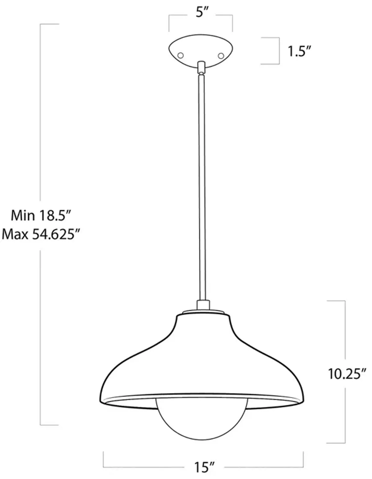 Regina Andrew Coastal Living Surfside Wood Pendant 