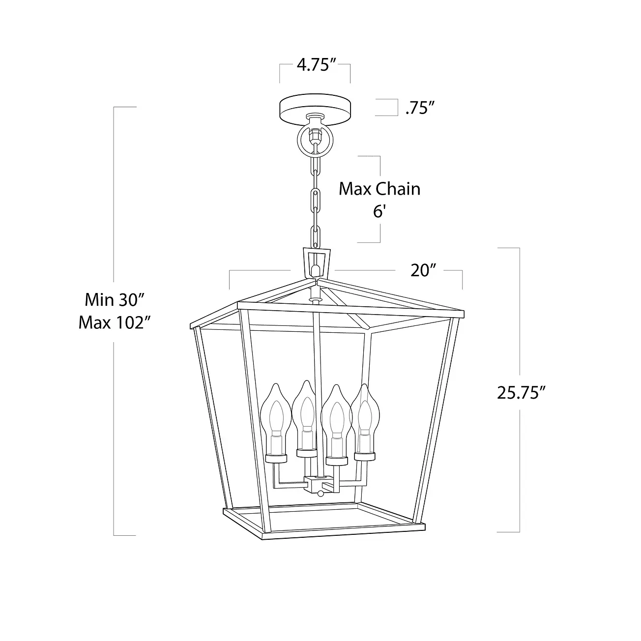 Regina Andrew Design Coastal Living Hampton Outdoor Lantern