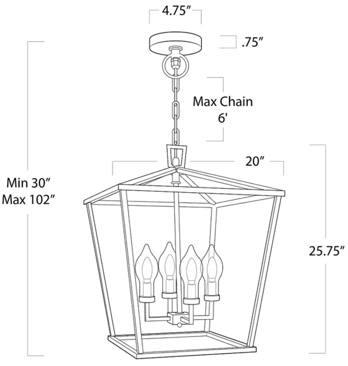 Regina Andrew Design Coastal Living Hampton Outdoor Lantern