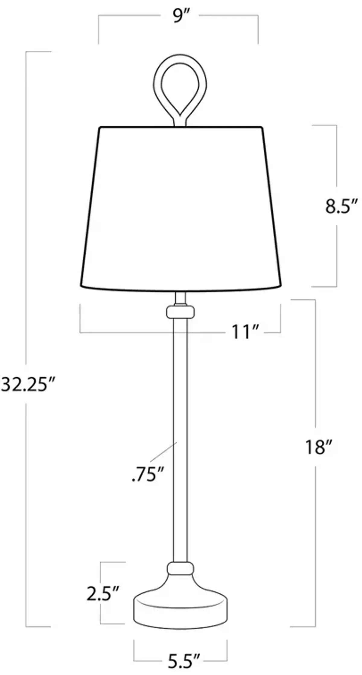 Regina Andrew Design Bimini Buffet Lamp