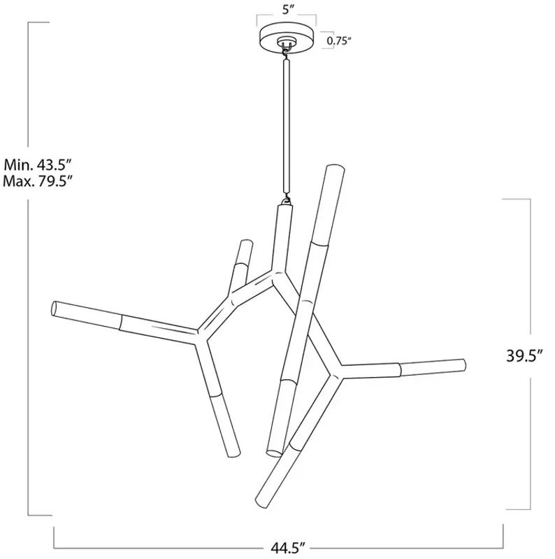 Regina Andrew Traveler 7 Light Chandelier