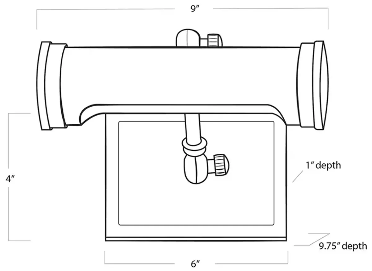 Regina Andrews Tate Picture Light, Small