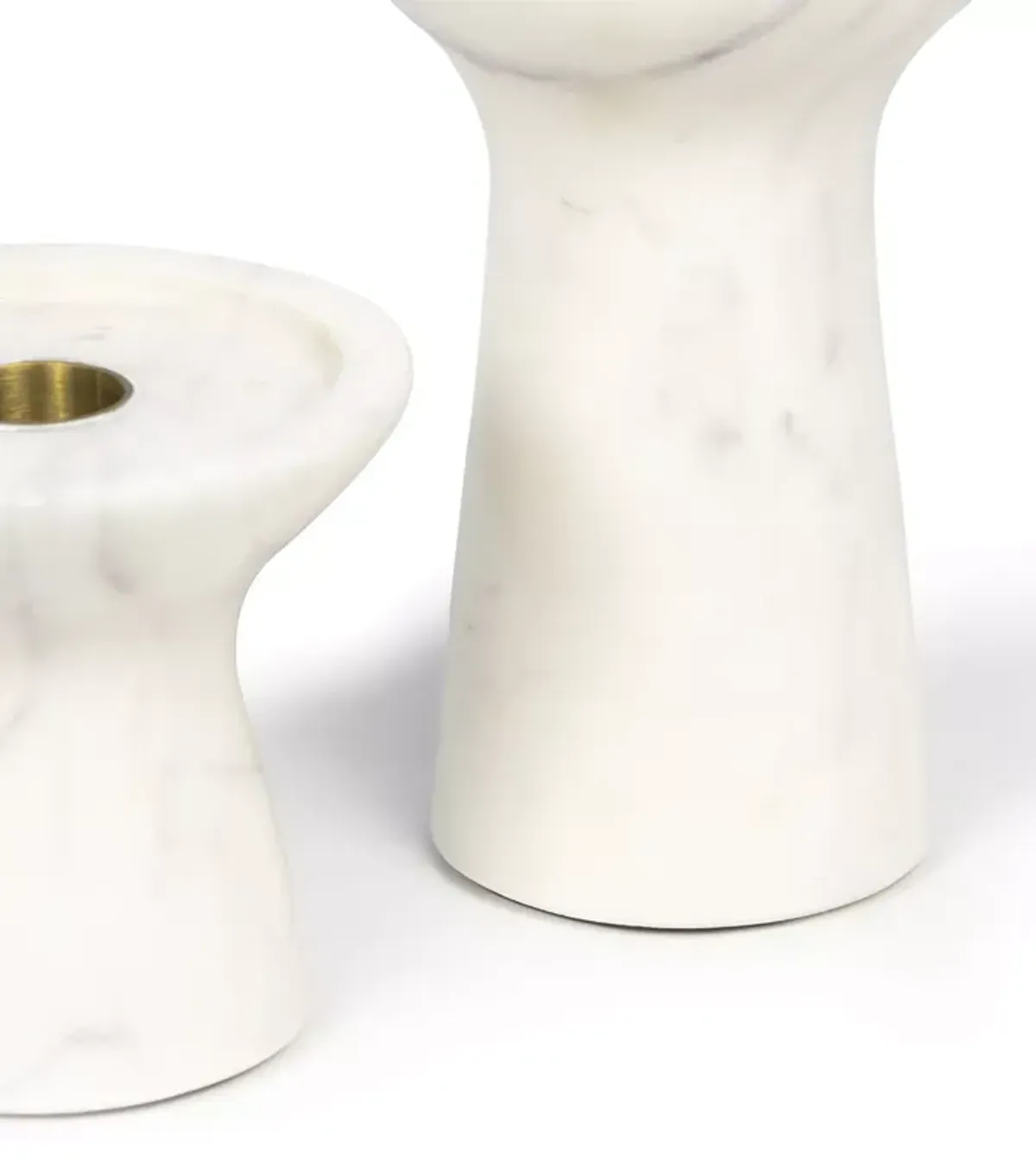 Regina Andrew Klein Marble Candle Holder, Set of 2