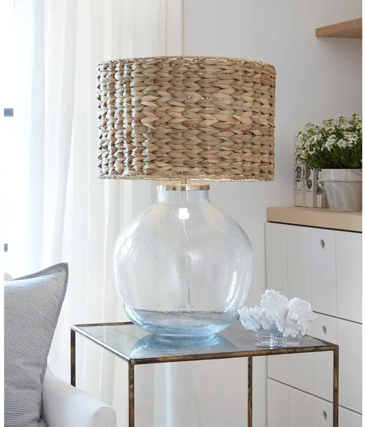 Regina Andrew Coastal Living Freesia Glass Table Lamp