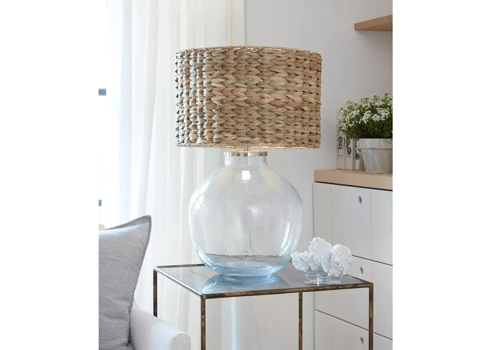 Regina Andrew Coastal Living Freesia Glass Table Lamp