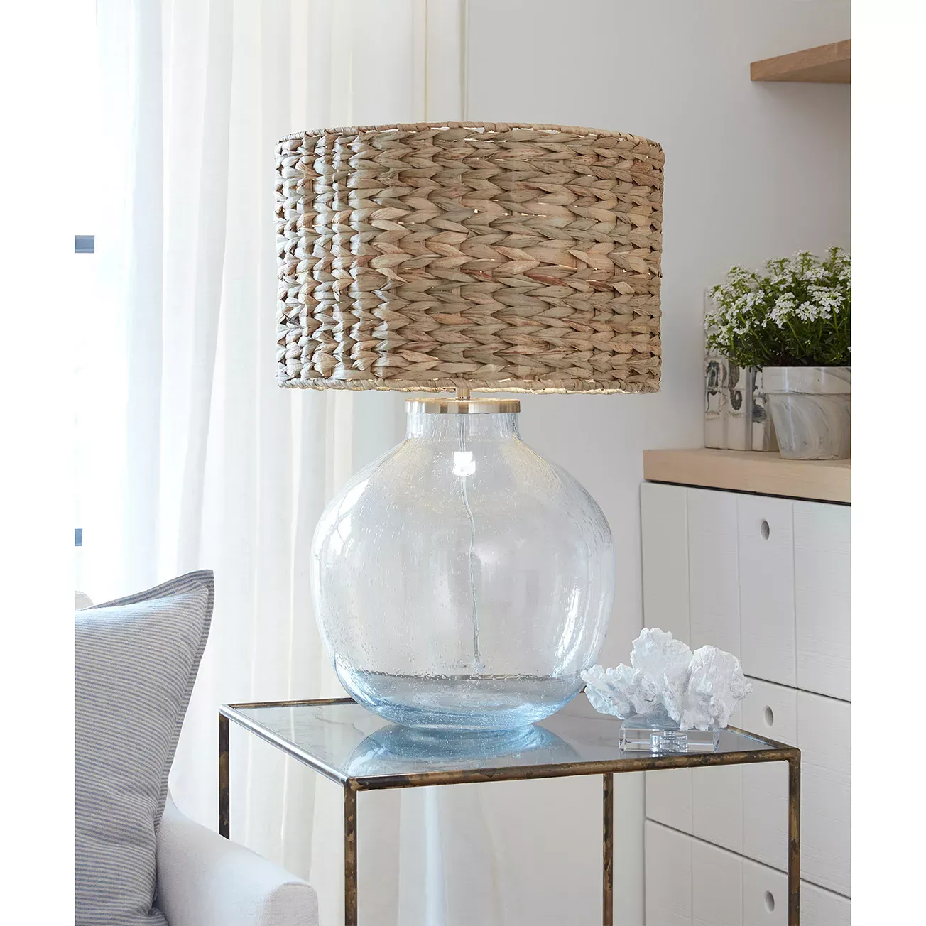 Regina Andrew Coastal Living Freesia Glass Table Lamp