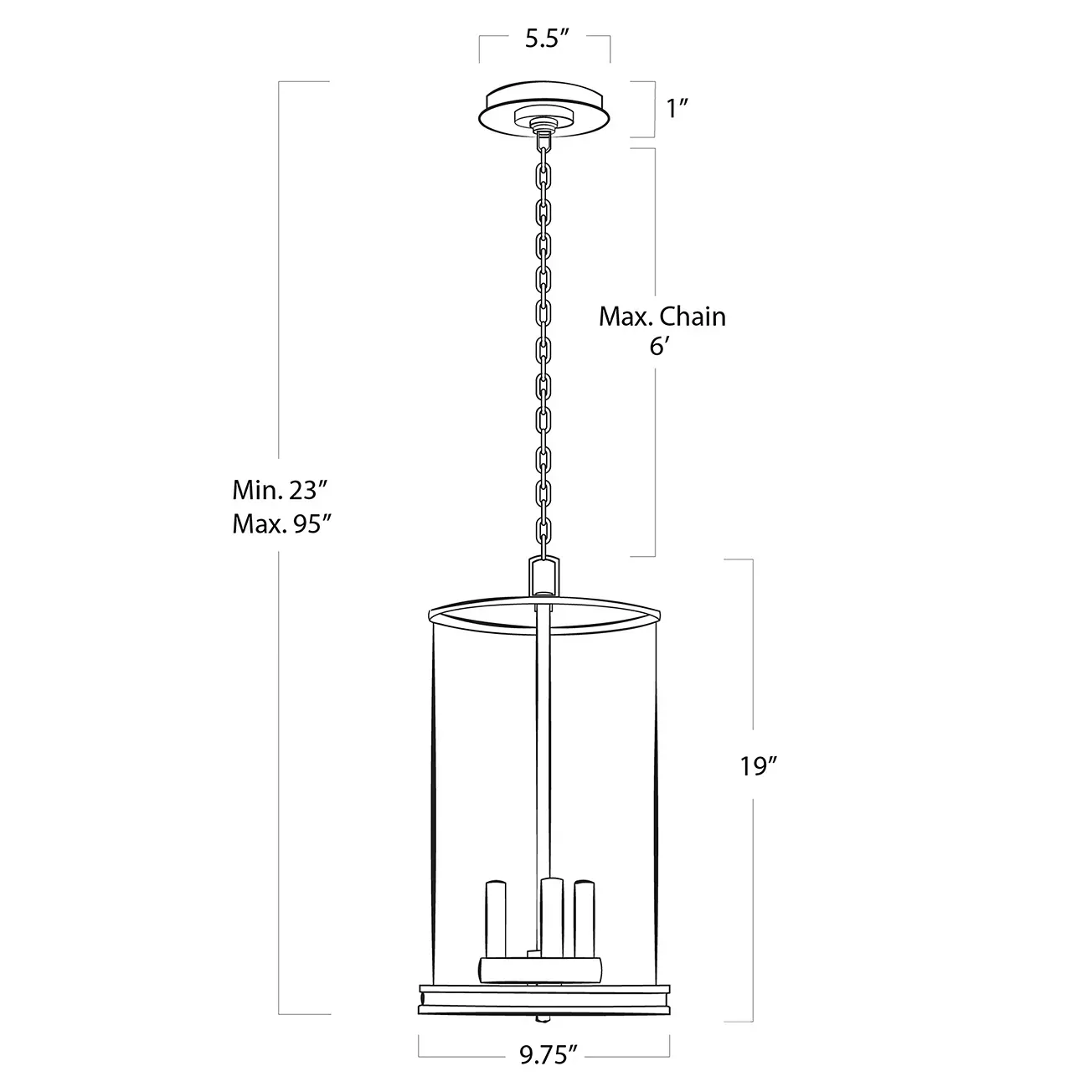 Regina Andrew Adria Pendant Light