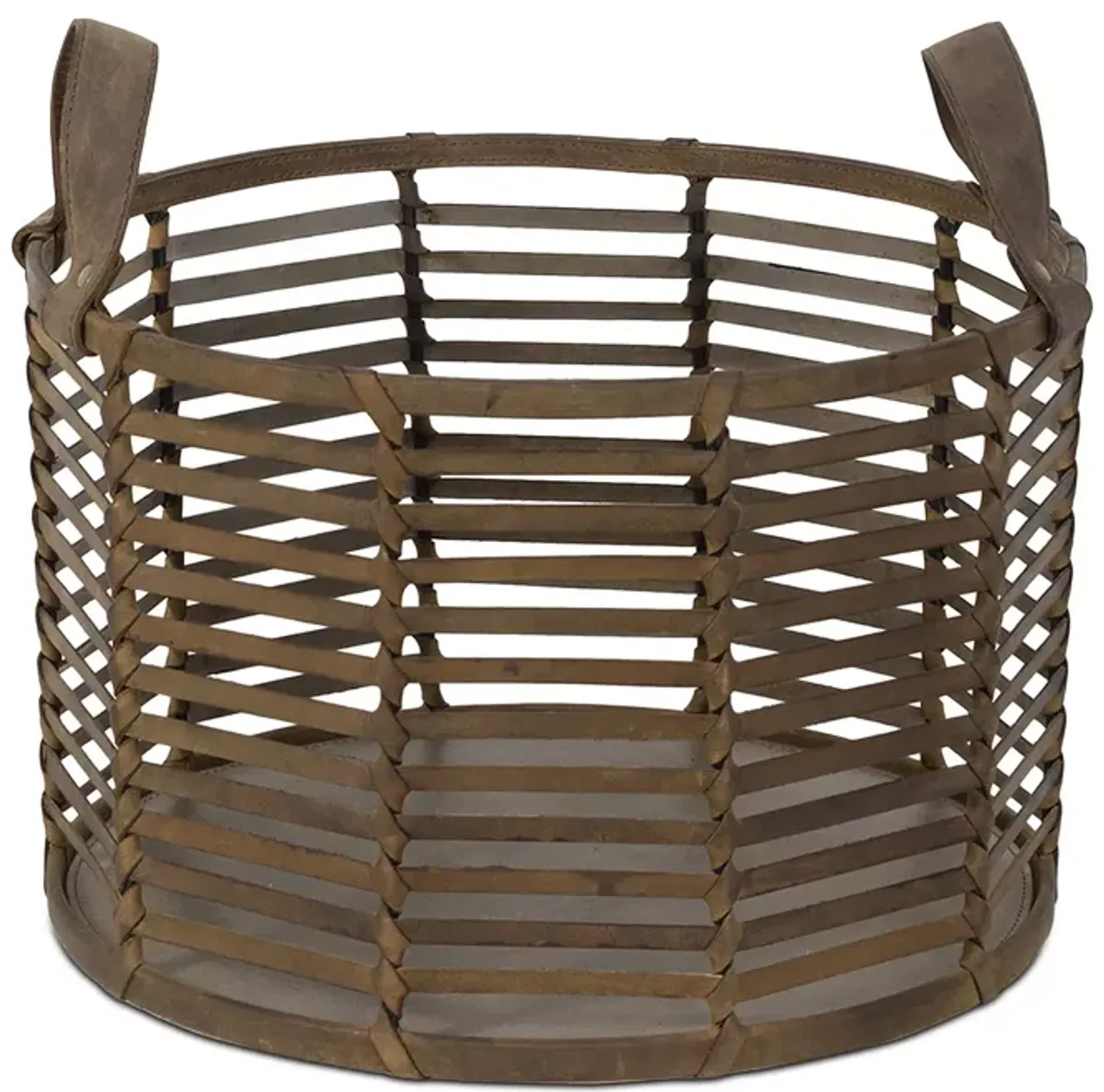 Regina Andrew Finn Small Leather Basket