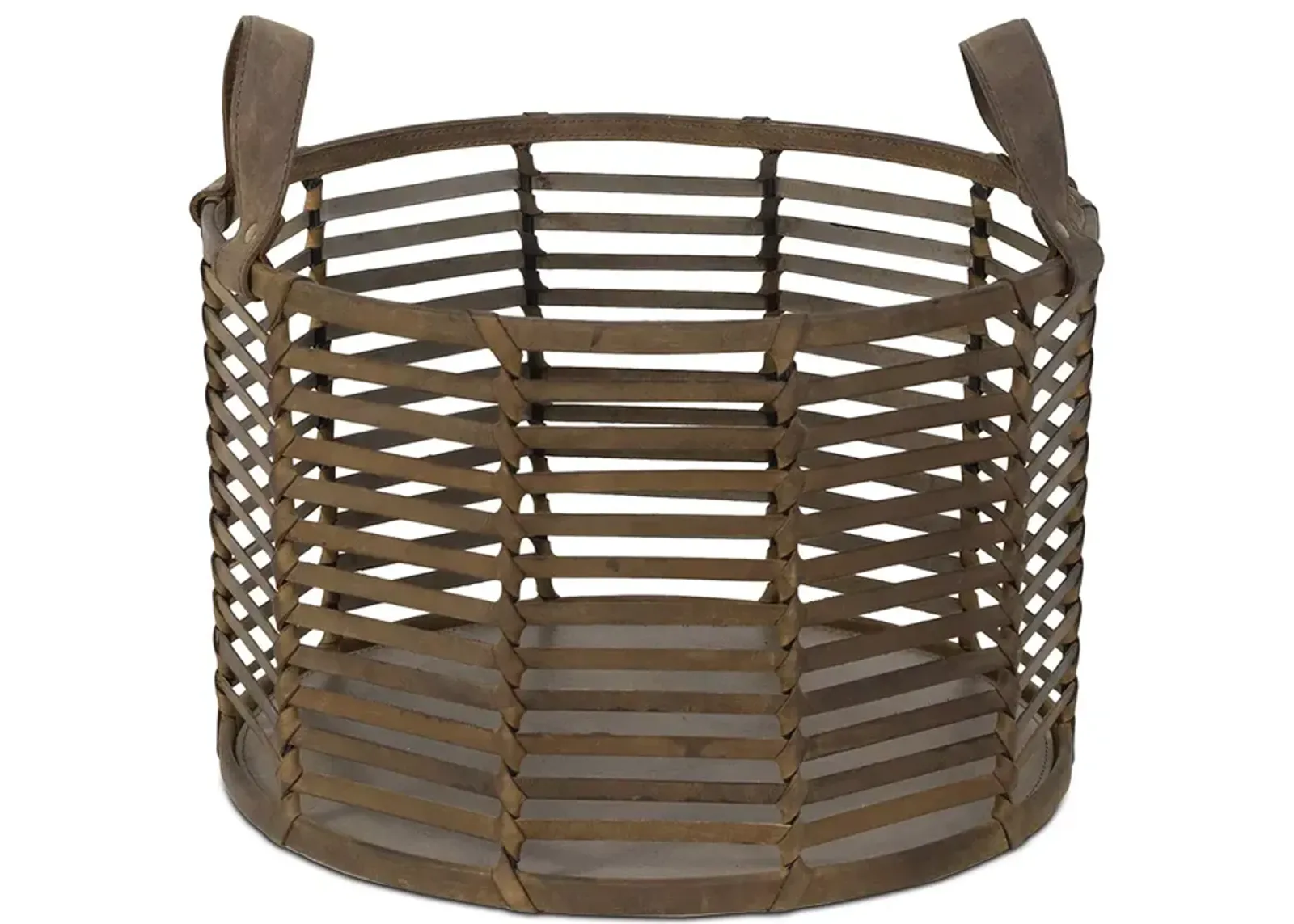 Regina Andrew Finn Small Leather Basket